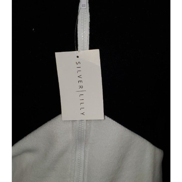 NWT Silver Lilly Panda Onesie Dress  - Large (size runs small) - Picture 5 of 6